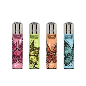 Mecheros Clipper Diabolical Butterflies bandeja 48